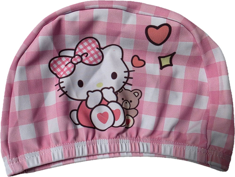Дитяча тканинна шапочка для плавання &laquo;Hello Kitty&raquo; 00054-5 фото